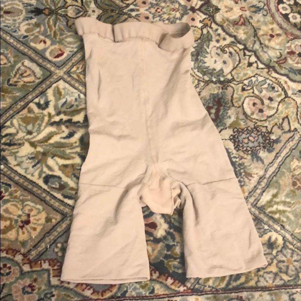 Spanx high waisted size A nude
